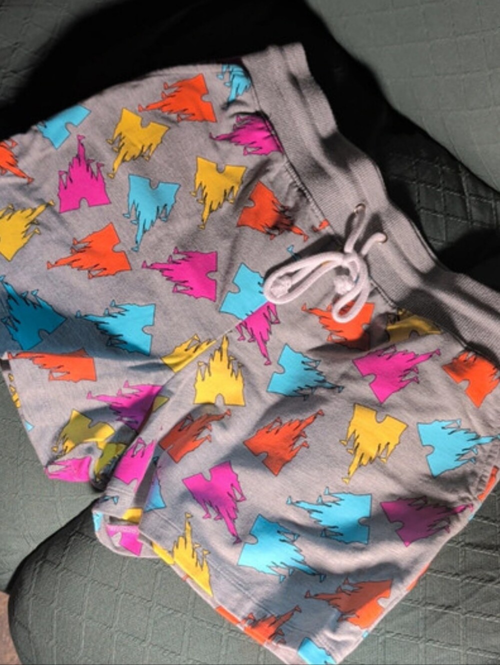 Walt Disney world drawstring sweatpant short. Excellent like new Women's Large